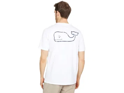 Vineyard Vines Short Sleeve Vintage Whale Pocket T-shirt In White