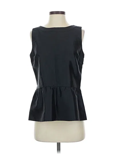 Pre-owned Vineyard Vines Sleeveless Blouse In Black