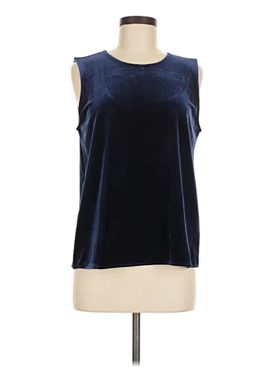 Vineyard Vines Sleeveless Blouse In Blue