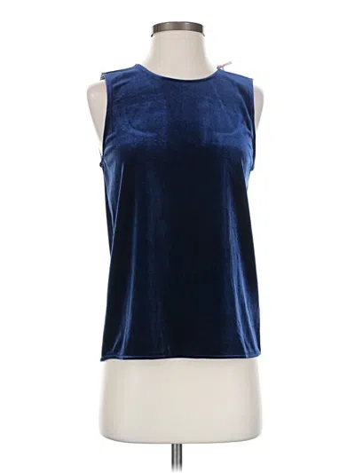 Vineyard Vines Sleeveless Blouse In Blue