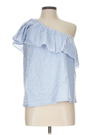 Pre-owned Vineyard Vines Sleeveless Blouse In Blue