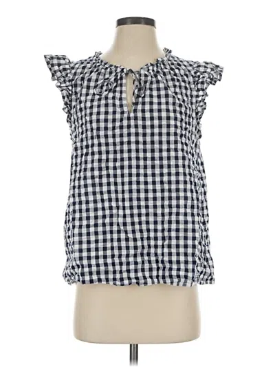 Pre-owned Vineyard Vines Sleeveless Blouse In Blue