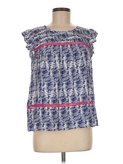 Pre-owned Vineyard Vines Sleeveless Blouse In Blue
