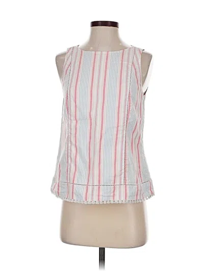 Pre-owned Vineyard Vines Sleeveless Blouse In Pink