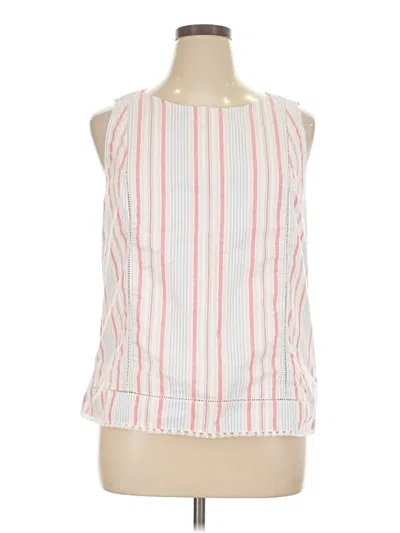 Pre-owned Vineyard Vines Sleeveless Blouse In Pink