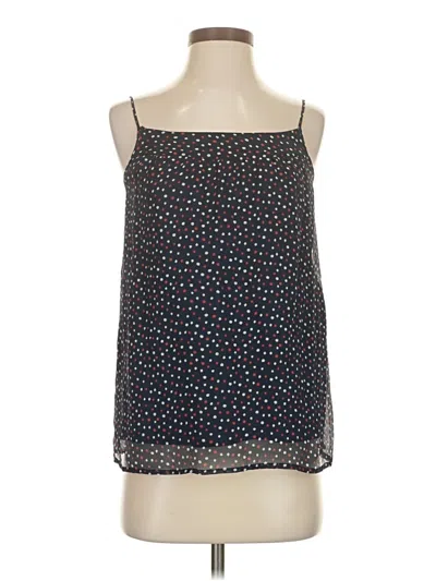 Pre-owned Vineyard Vines Sleeveless Top Black Square Neckline Tops
