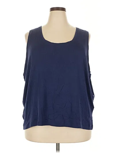 Pre-owned Vineyard Vines Sleeveless T-shirt In Blue