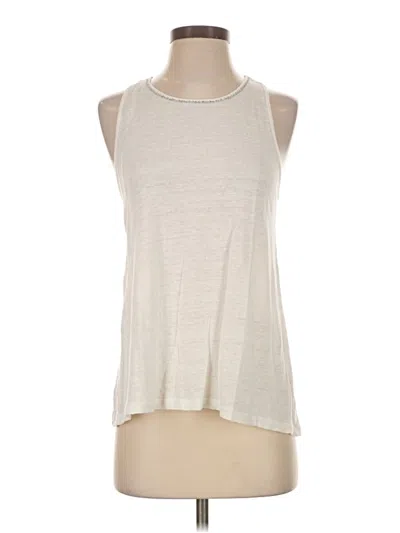 Pre-owned Vineyard Vines Sleeveless T-shirt In Ivory