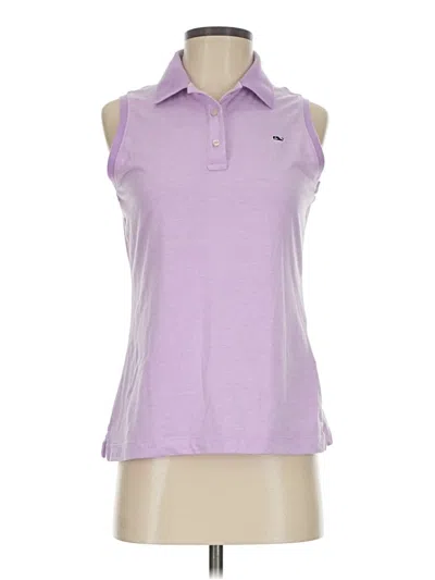 Pre-owned Vineyard Vines Sleeveless T-shirt In Purple
