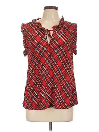 Pre-owned Vineyard Vines Sleeveless T-shirt In Red