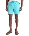 Vineyard Vines Solid Island 6 Swim Trunks In Blue