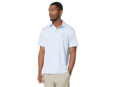 Vineyard Vines St. Jean Stripe Sankaty Polo In White