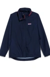 Vineyard Vines Storm Packable Water Resistant Jacket In Nautical Navy