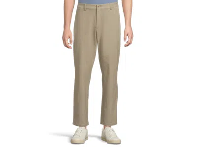 Vineyard Vines Straight Fit On-the-go Pants In Brown