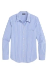 Vineyard Vines Stretch Cotton Button-up Shirt In Feeder - Hull Blue