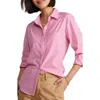 Vineyard Vines Stretch Cotton Button-up Shirt In Rhododendron/white