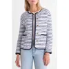 Vineyard Vines Stripe Quilted Jacket