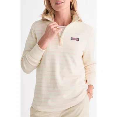 Vineyard Vines Stripe Shep Shirt In Marsh/cutty Pink