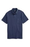 Vineyard Vines Surf Pima Cotton Polo In Blue