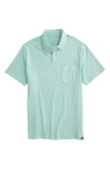 Vineyard Vines Surf Pima Cotton Polo In Blue