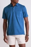 Vineyard Vines Surf Pima Cotton Polo In Blue