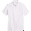 Vineyard Vines Surf Pima Cotton Polo In White Cap