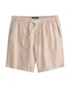 Vineyard Vines Surfside 7 Linen Shorts In Gray
