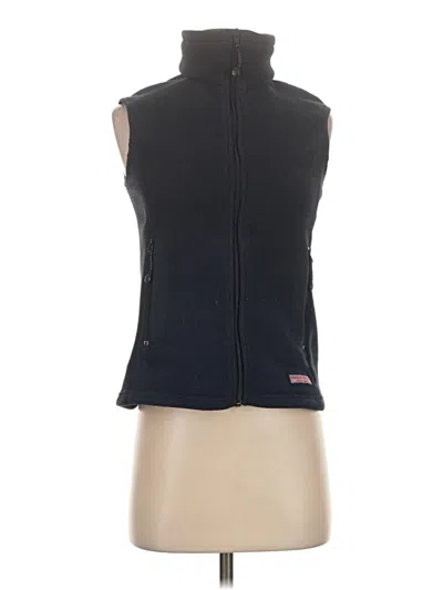 Pre-owned Vineyard Vines Sweater Vest In Black