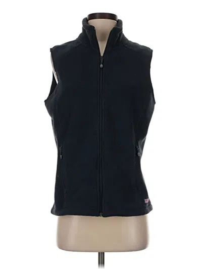 Pre-owned Vineyard Vines Sweater Vest In Black
