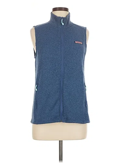 Pre-owned Vineyard Vines Sweater Vest In Blue