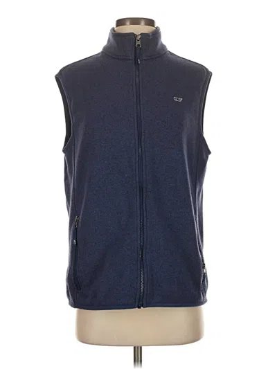 Pre-owned Vineyard Vines Sweater Vest In Blue