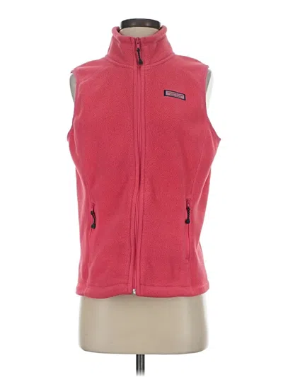 Pre-owned Vineyard Vines Sweater Vest In Pink