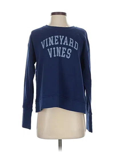 Pre-owned Vineyard Vines Sweatshirt In Blue