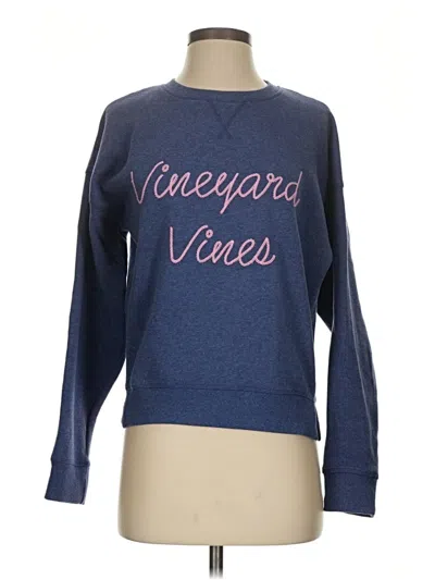 Pre-owned Vineyard Vines Sweatshirt In Blue