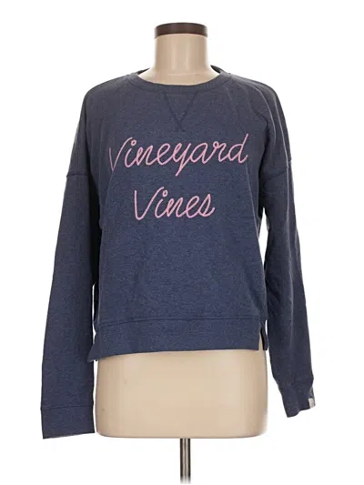 Pre-owned Vineyard Vines Sweatshirt In Blue
