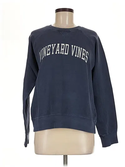 Pre-owned Vineyard Vines Sweatshirt In Blue