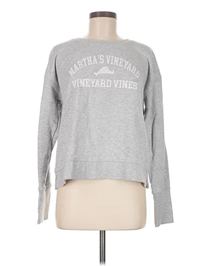 Pre-owned Vineyard Vines Sweatshirt In Gray