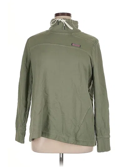 Pre-owned Vineyard Vines Sweatshirt In Green