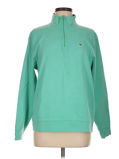 Pre-owned Vineyard Vines Sweatshirt In Green