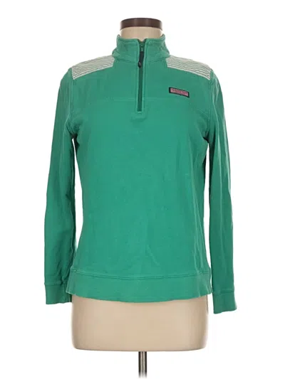 Pre-owned Vineyard Vines Sweatshirt In Green