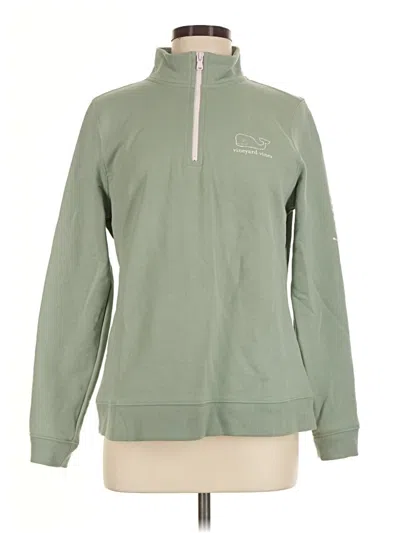 Pre-owned Vineyard Vines Sweatshirt In Green