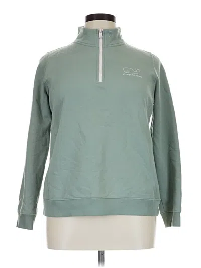 Pre-owned Vineyard Vines Sweatshirt In Green