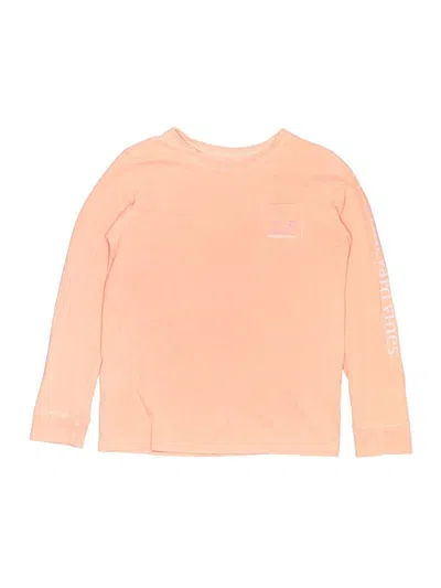 Pre-owned Vineyard Vines Kids' Sweatshirt In Orange