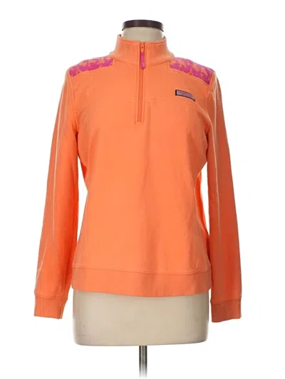 Pre-owned Vineyard Vines Sweatshirt In Orange