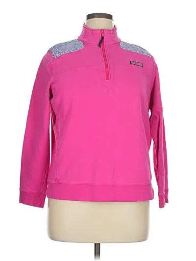 Pre-owned Vineyard Vines Sweatshirt In Pink