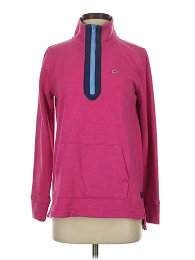 Pre-owned Vineyard Vines Sweatshirt In Pink