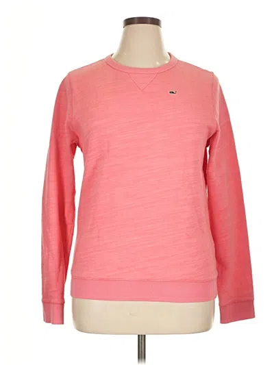 Pre-owned Vineyard Vines Sweatshirt In Pink