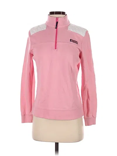 Pre-owned Vineyard Vines Sweatshirt In Pink