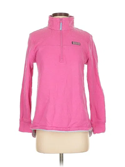 Pre-owned Vineyard Vines Sweatshirt In Pink