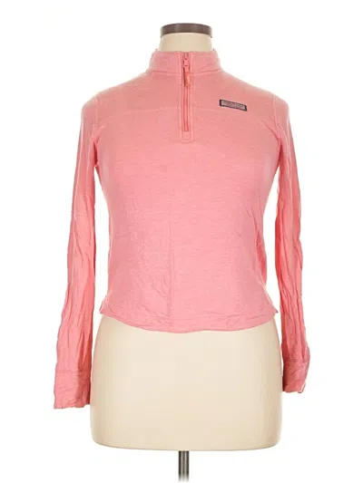 Pre-owned Vineyard Vines Sweatshirt In Pink